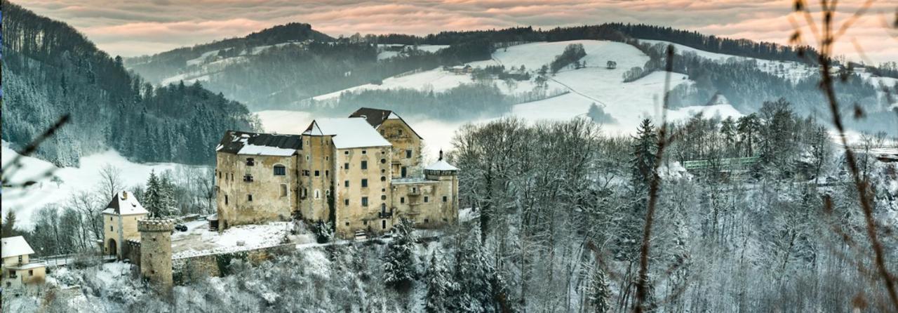 Burg Plankenstein Hotell Texing Exteriör bild